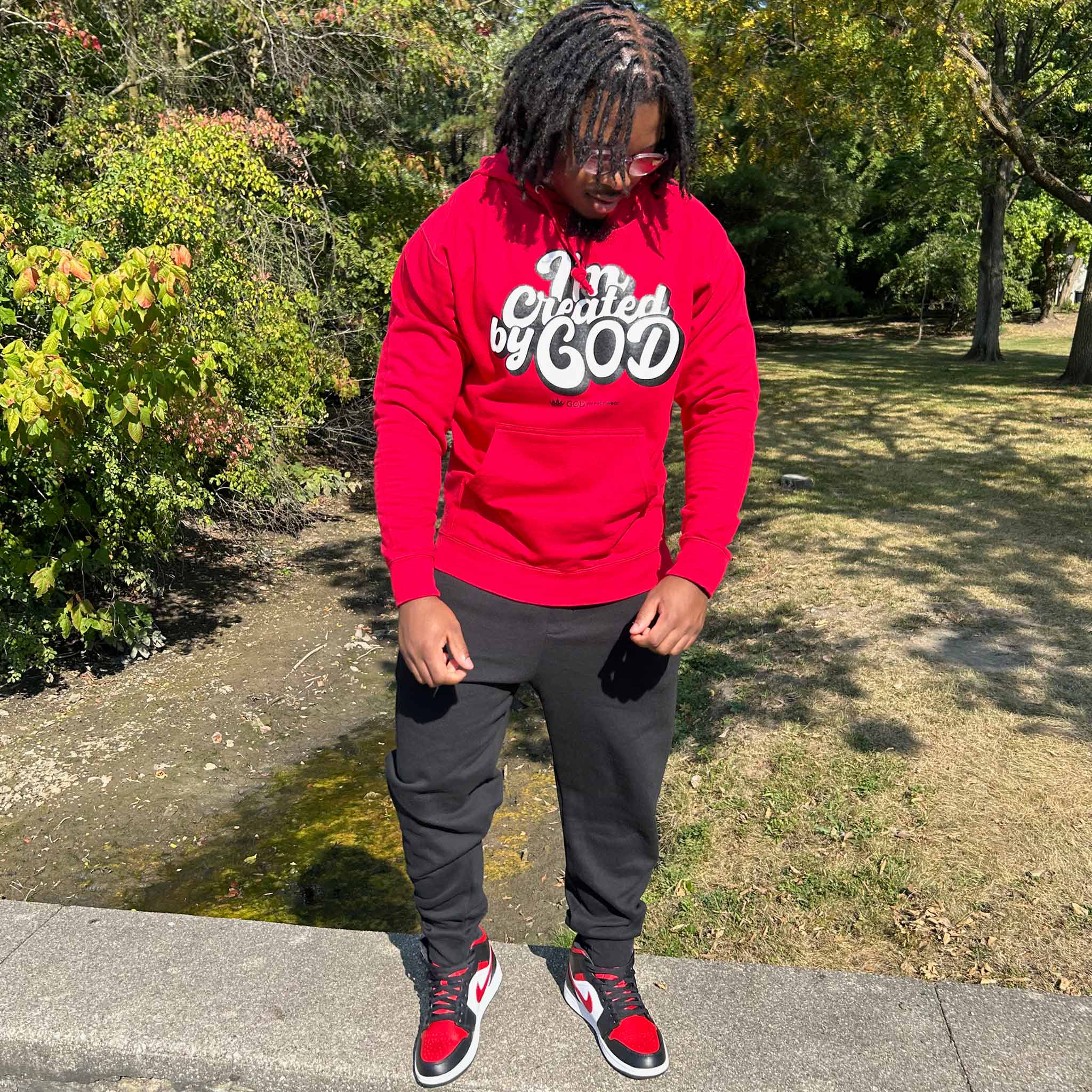 I'm Created By GOD Hoodie