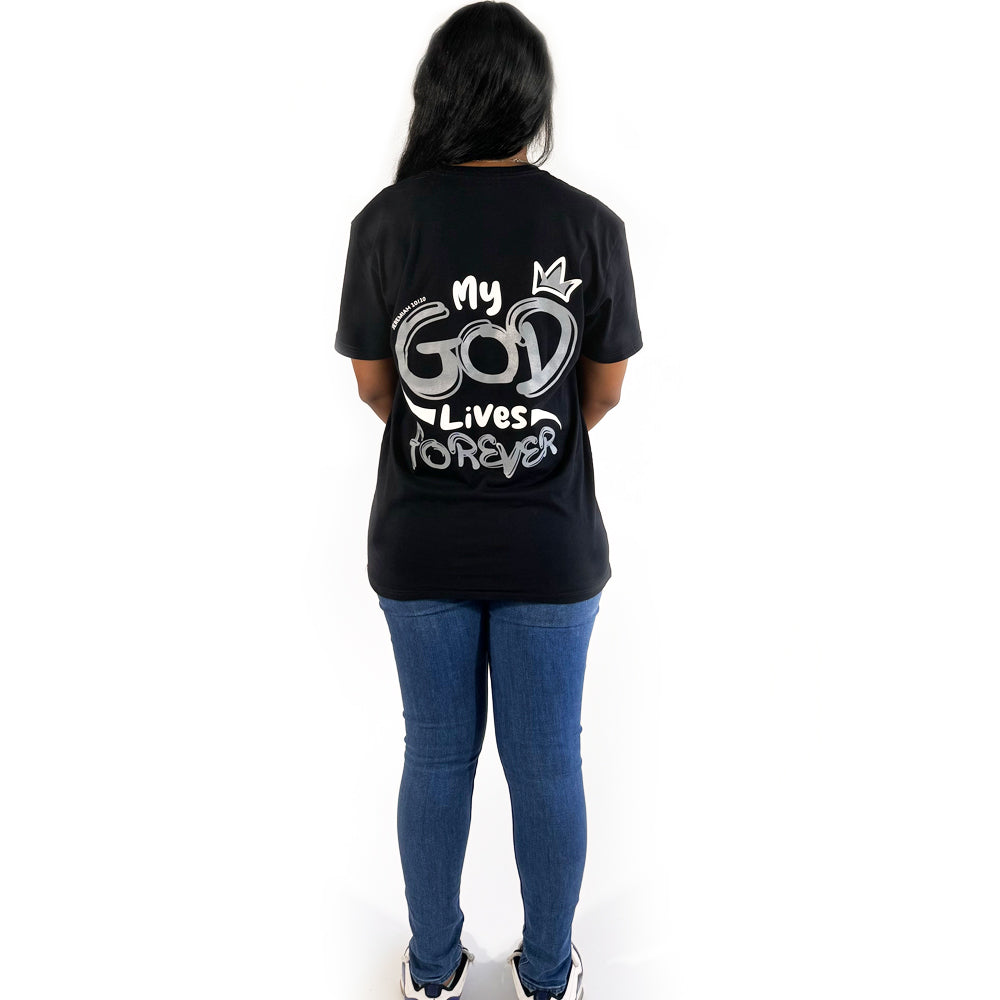 My God Lives Forever Tee