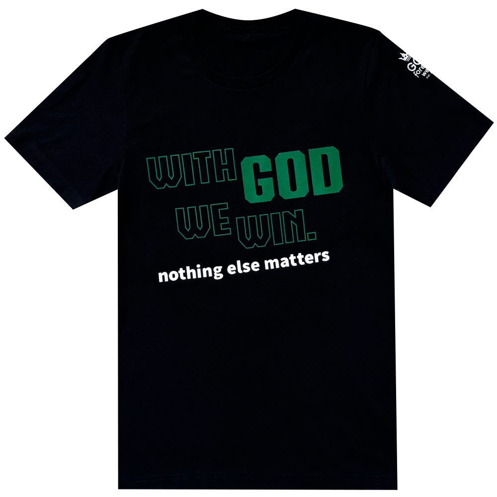 With God We Win Tee